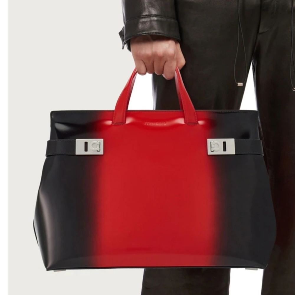 Salvatore Ferragamo leather Shoulder Bag Tote